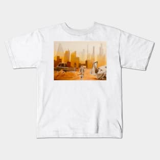 Blade Runner With A Tail Kids T-Shirt